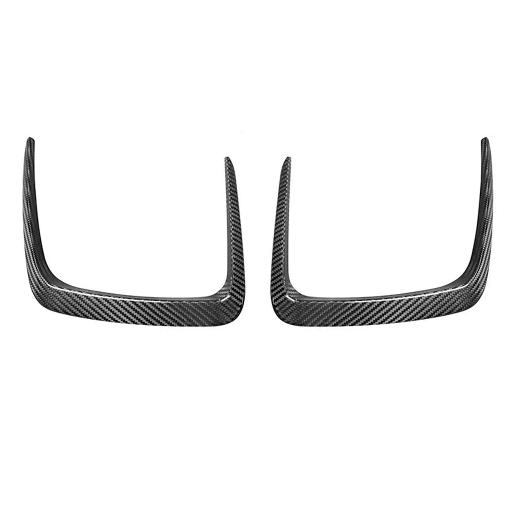 Dry carbon fibre front bumper grille for BMW M3 M4 G80 G82 in black 3K weave with UV coating