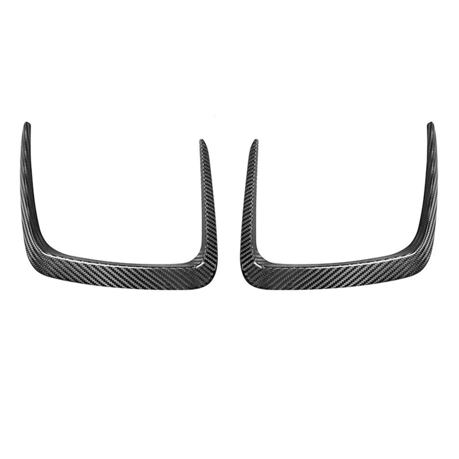 Dry carbon fibre front bumper grille for BMW M3 M4 G80 G82 in black 3K weave with UV coating