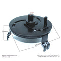 Black 45 steel disk-shaped gasoline cover wrench disassembly tool for car fuel tank caps