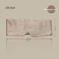Mulberry silk sleep eye mask in seven colour options including champagne gold and navy blue