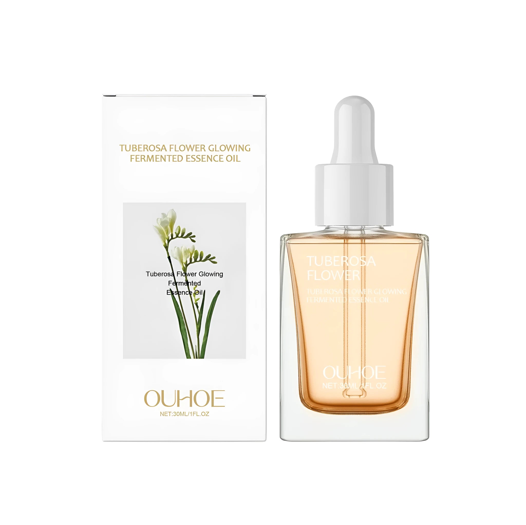 30ml bottle of firming facial oil with tuberose extract and vitamin E