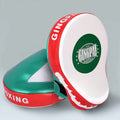 Golden and green vertical PU leather boxer Sanda hanging training target baffle