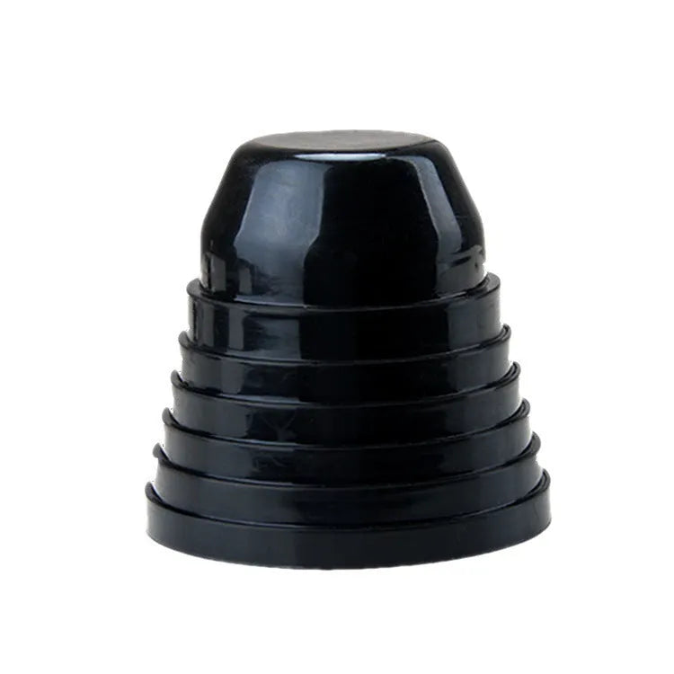 Black silicone 90mm LED headlight dust cover for General Motors vehicle