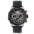 Octopus Men's Waterproof Luminous Quartz Watch Blue Ribbon Blue Surface Casual Style