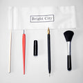 Creative scraping painting tool set with brushes, pens, scrapers, and photo frames for scratch art projects