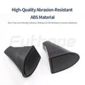Black ABS plastic car door trash cans for Tesla Model Y front doors, waterproof containers measuring 25.5cm