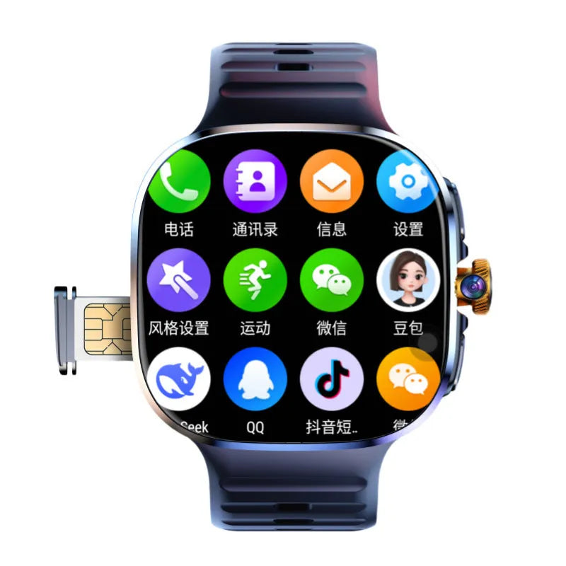 M99 Smart Watch with AMOLED wide screen, available in M99 Black and M99 Silver, with health monitoring and NFC