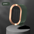 Desktop electric heater mini portable fan heater 220V PTC ceramic heating in black
