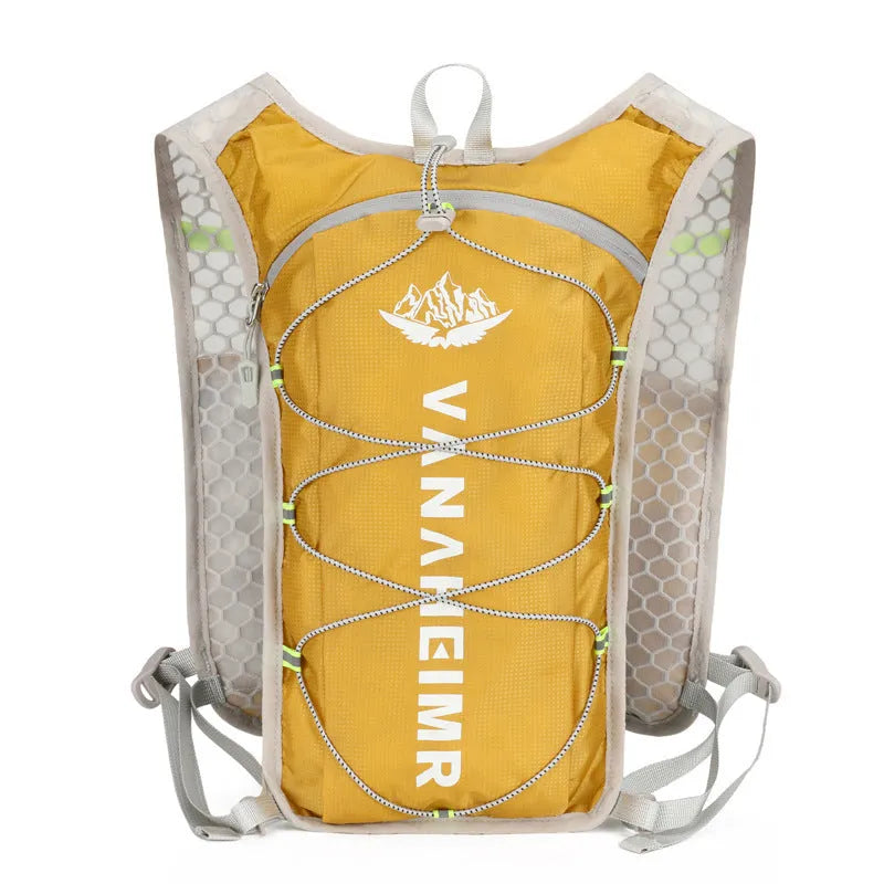Ultra-light cross-country outdoor backpack with breathable waterproof fabric in solid colour, unisex design