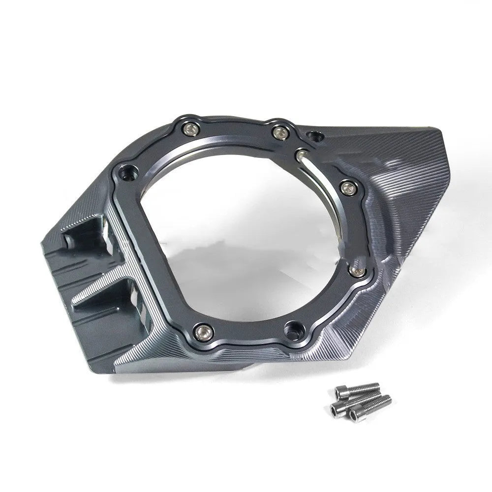 Vespa Primavera engine clutch intake cover in Black for 2019+ models