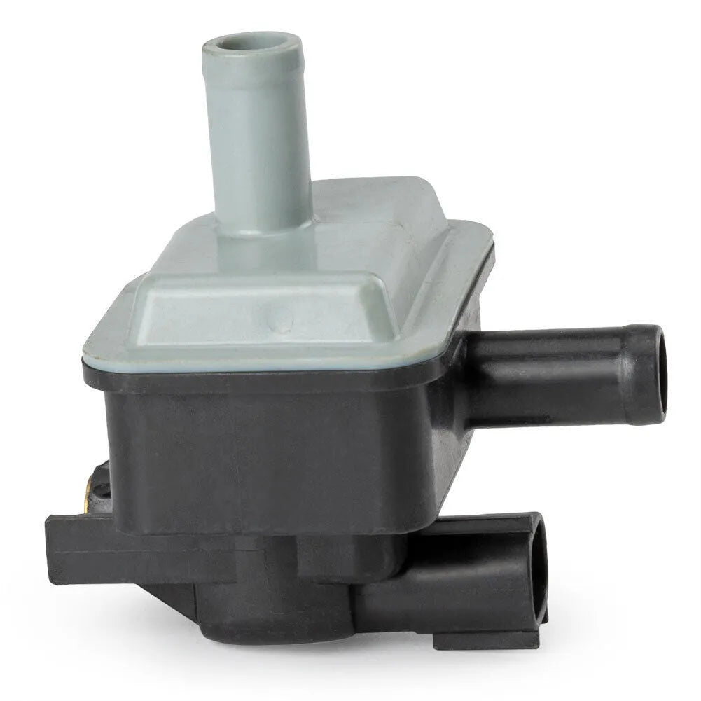 Black vacuum solenoid valve 90910-12283 for Toyota with electrical connector