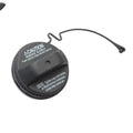 Snap-type fuel tank cap replacement for Toyota vehicles with push-fit fastening