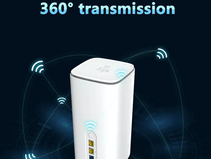 Compact 4G CPE wireless router with data cable and manual package, dimensions 51x30x5mm