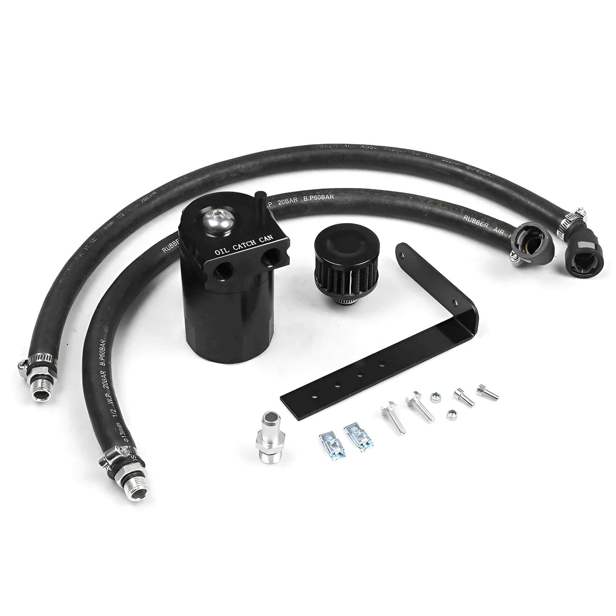 Aluminium alloy oil separator for Ford Expedition in black, red, blue, and silver colour options