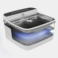 Automatic pet water dispenser with circulating pump and filter element for cats and dogs