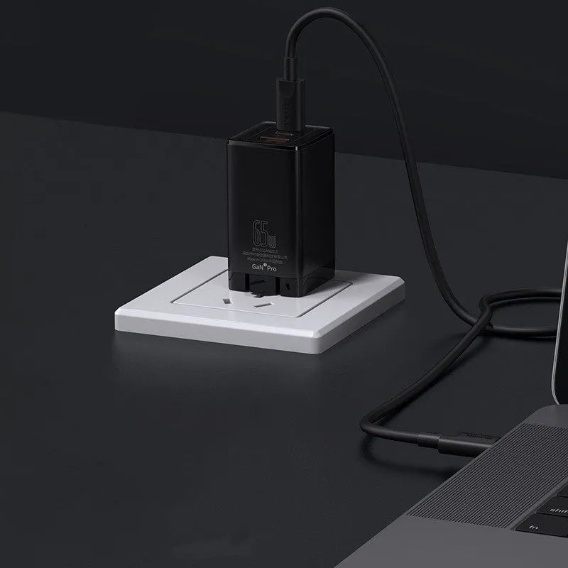 White multi-port fast charge compatible charger with USB and Type-C ports for 12V lithium batteries