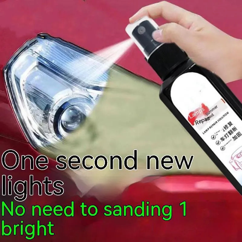 100 ml bottle of car headlight lens renovation and repair liquid
