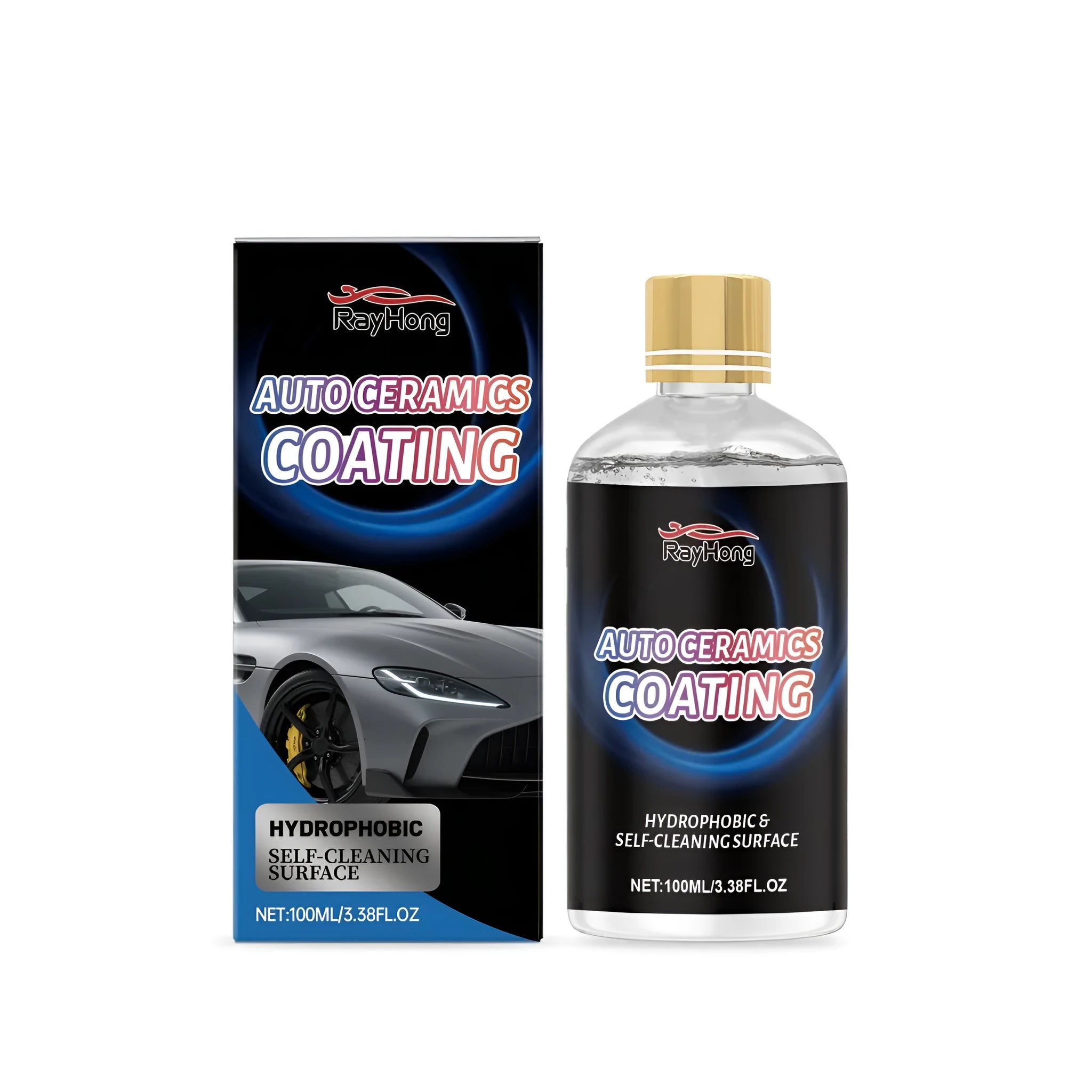 100ml auto ceramics coating bottle with PTFE car paint protection