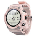 ATTACK 3 black IP67 waterproof smartwatch with round HD display on a TPU strap.