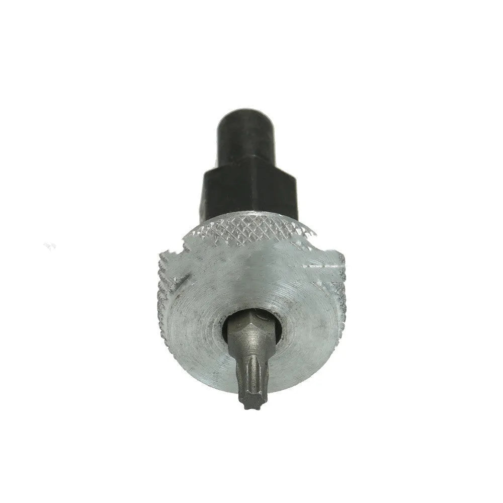 Carbon steel ignition module wrench with knurled aluminium knobs for distributor block mounting