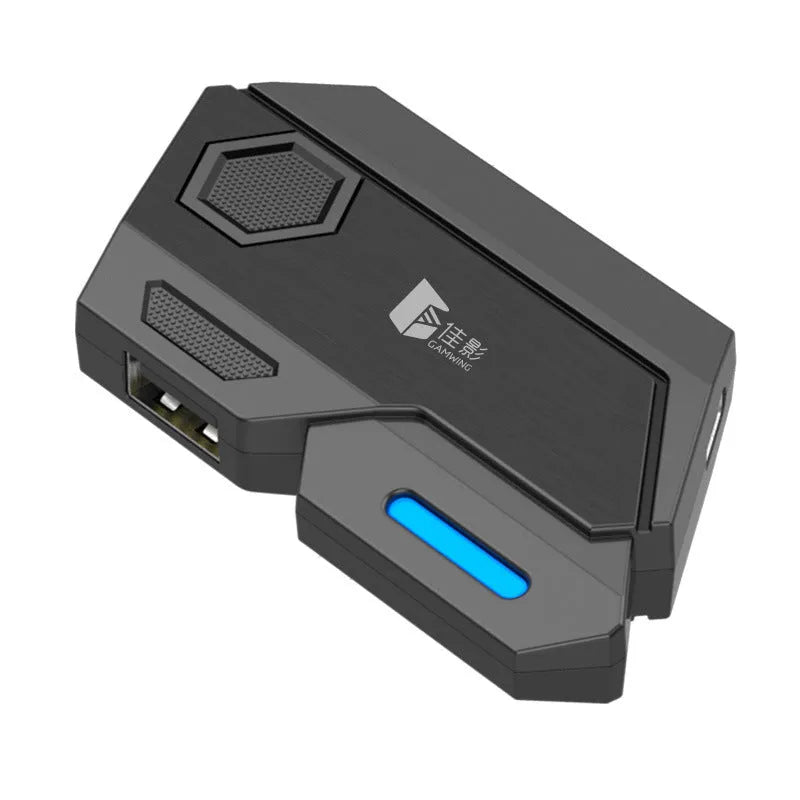 Gamwing Jiaying MIX USB keyboard and mouse converter for mobile gaming.