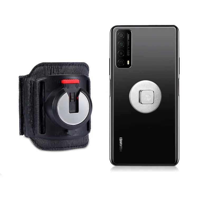 Unisex sports mobile phone holder with wrist strap and armband options for 4-7 inch phones
