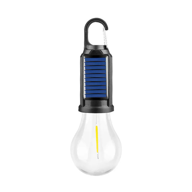Set of 5 solar LED lantern bulbs warm white light outdoor path garden decoration 58x190mm