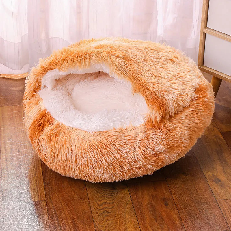 Semi-surrounded waterproof cloth dog kennel available in multiple colours and sizes 35cm to 60cm