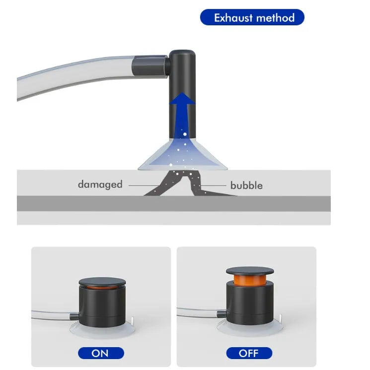 Car windshield crack repair tool kit plastic instrument for glass crack and point repair