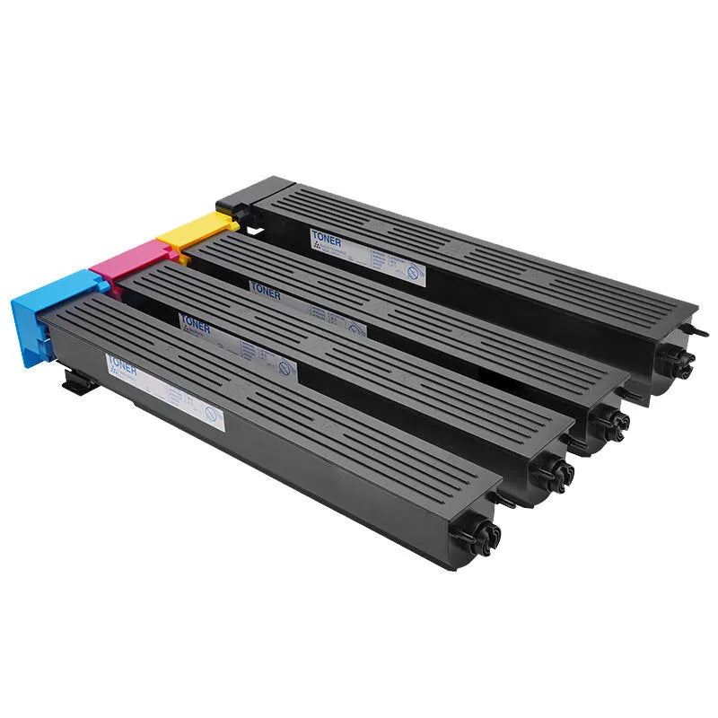 MND powder box set for copier toner cartridge TN713 black cyan yellow magenta with drum assemblies and waste box