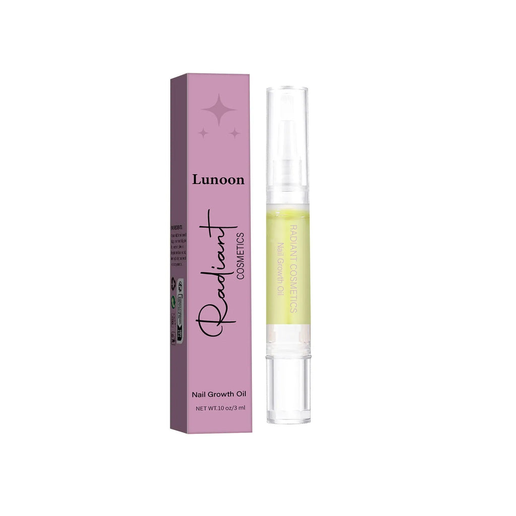 3ml bottle of wash-free nail growth treatment oil for promoting nail strength and moisturising cuticles