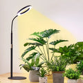 6-inch Angel Ring plant grow light on retractable floor stand with aluminium alloy construction