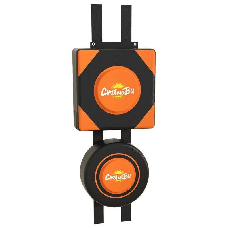 Boxing sandbag home fight wall target hanging PU punch bag with round square options and boxing gloves