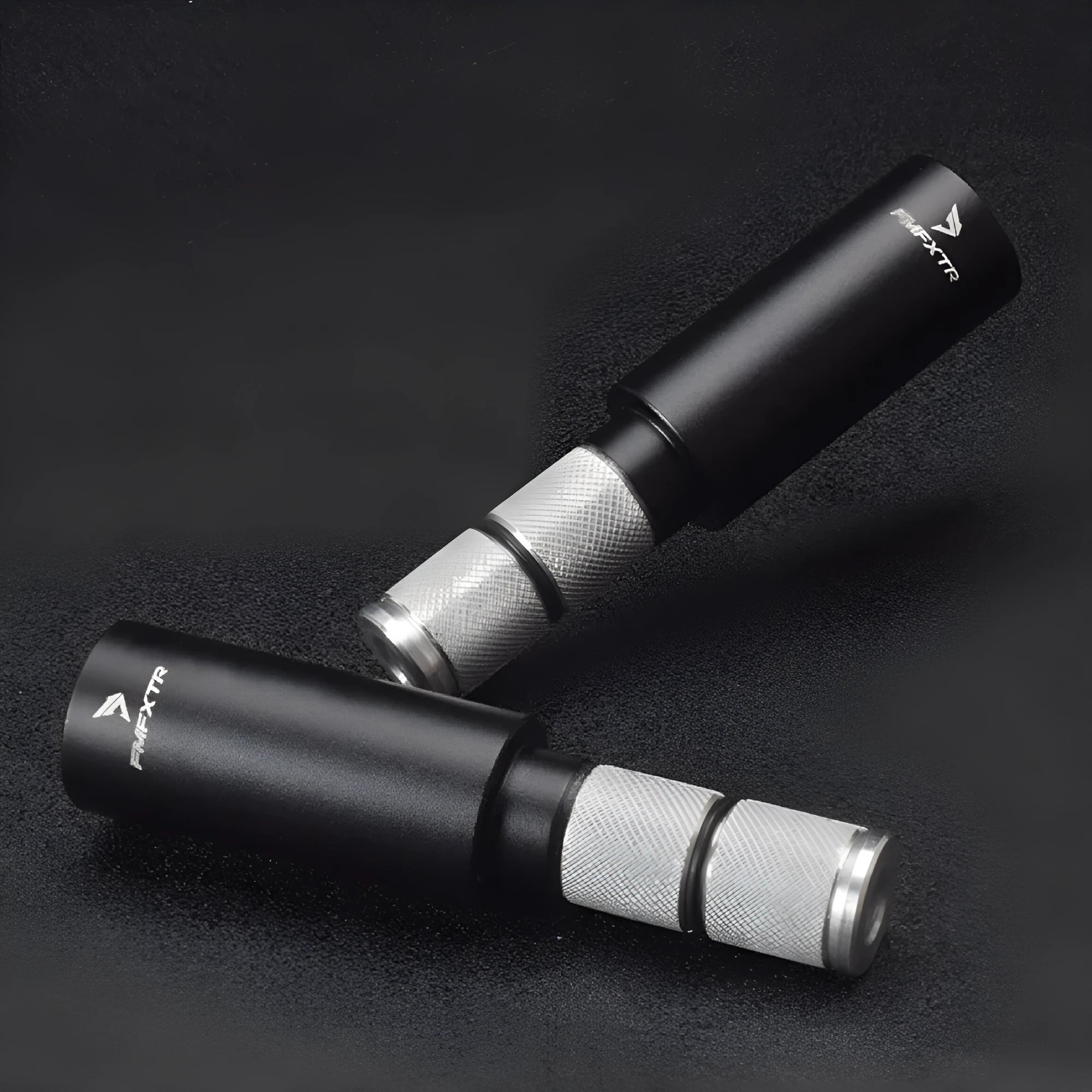 Pair of aluminum alloy handlebar extension rods for bicycle handlebar width adjustment