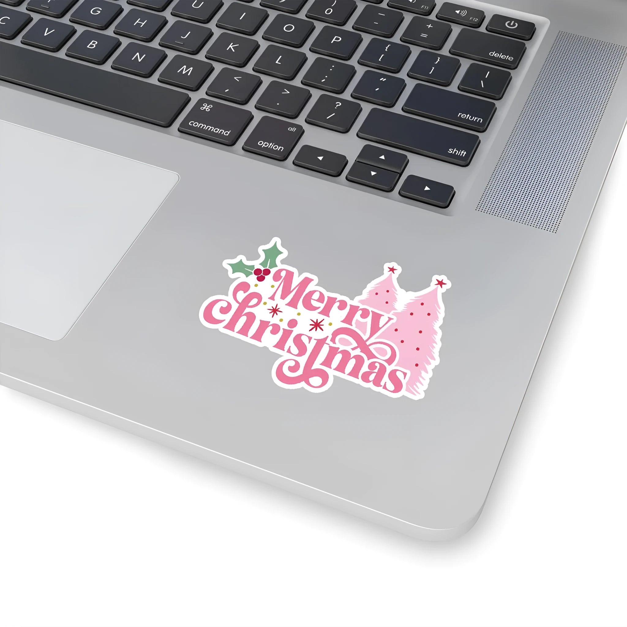 50 Christmas waterproof stickers pack showing cute designs for car phone computer decoration