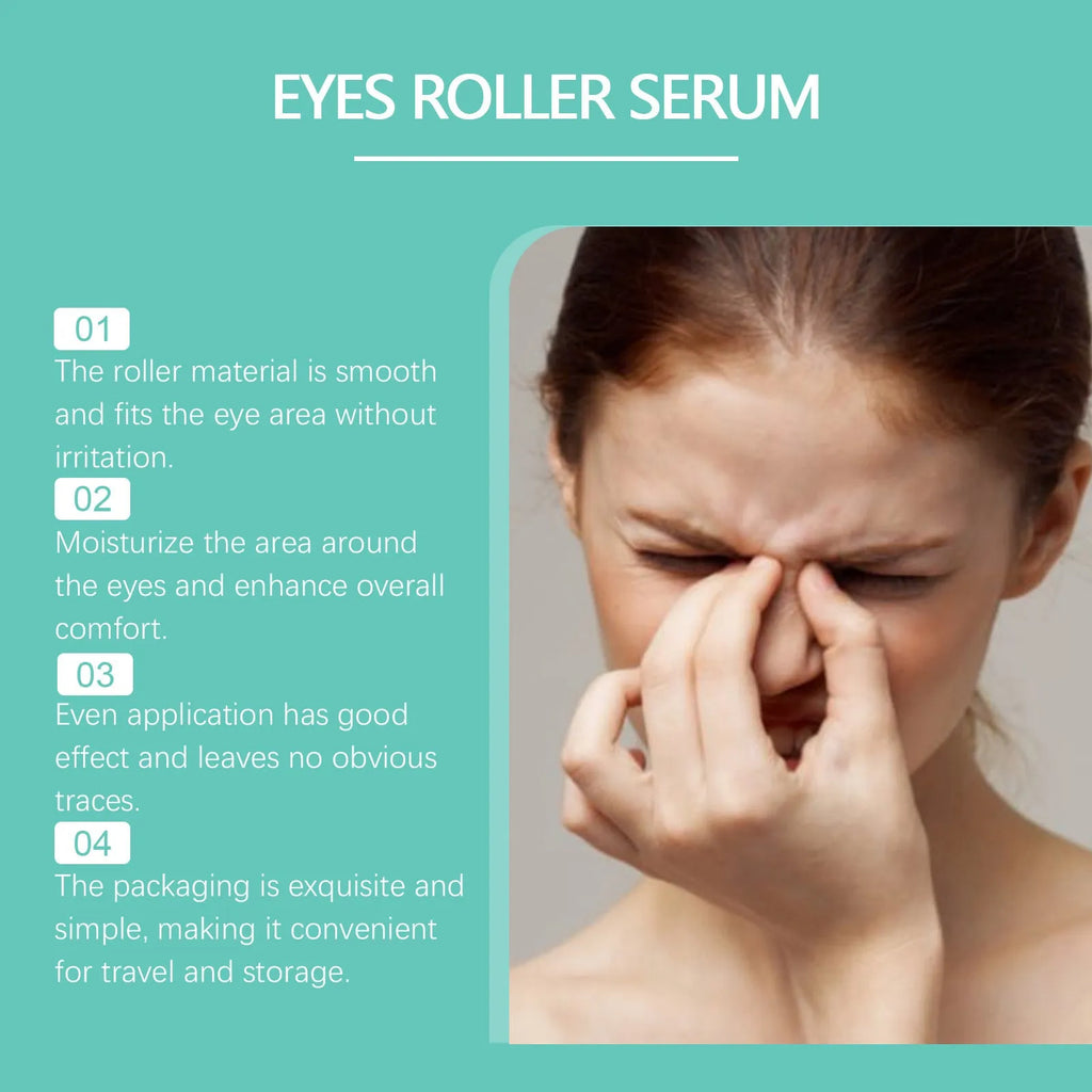 Eye Care Ball mild massage roller with hyaluronic acid and peppermint extract 8ml