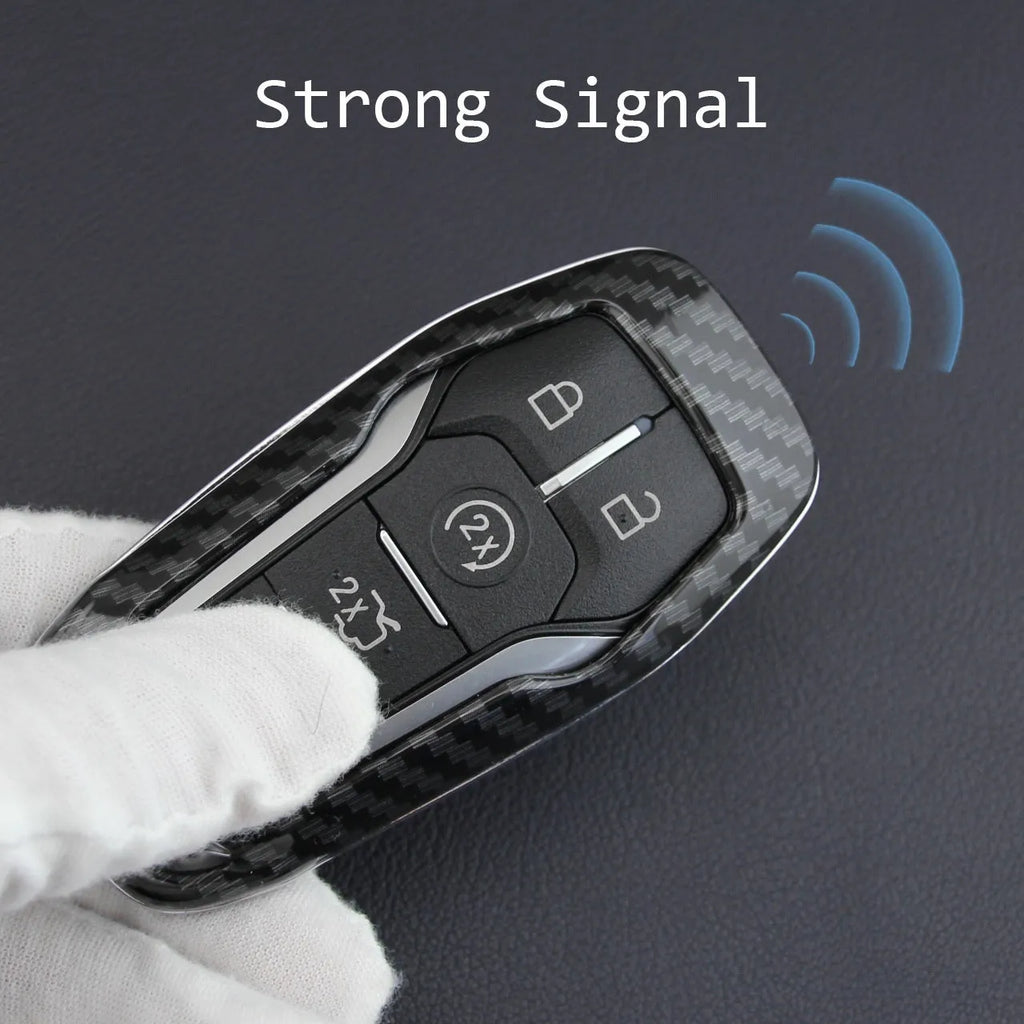 Plastic remote control protective shell with a buckle fastener for a car key.