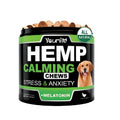 Calm Down And Chew health supplement bottle with 120 chewable capsules for relaxation support