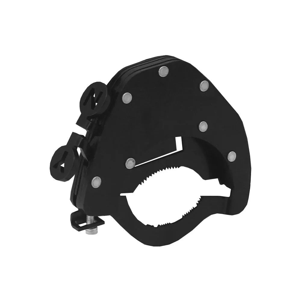 Universal motorcycle throttle lock assist in stainless steel for general models, shown as a handlebar accessory.