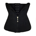 Neoprene body shaping belly band corset for waist trimming and exercise, available in multiple sizes and colours