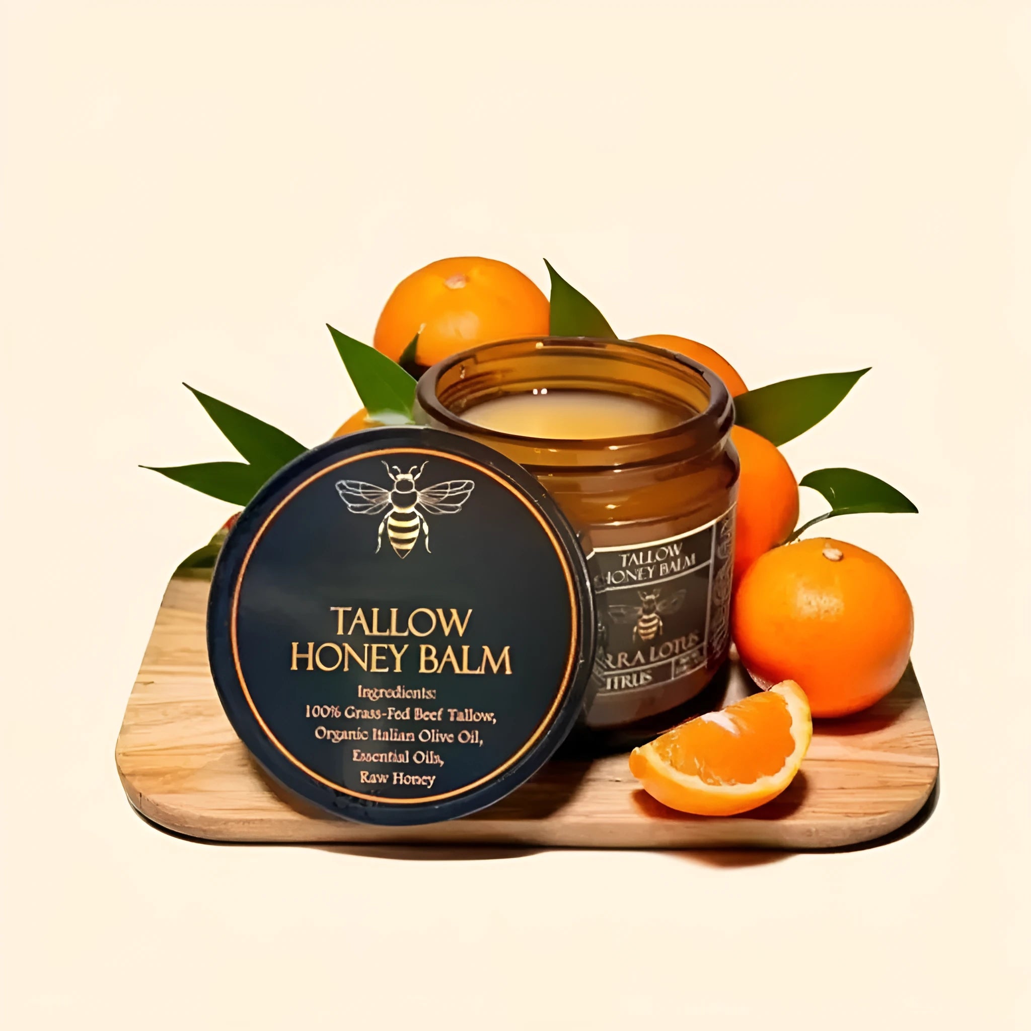 Honey Butter Moisturizing Facial Cream 57g jar for universal skin types with citrus lavender or no fragrance options