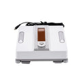 White intelligent window cleaning robot for high-rise buildings with electric motor