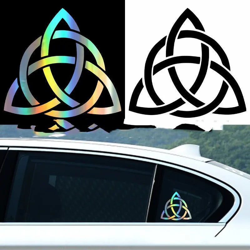 Car body sticker decal for automobile sunscreen and waterproof protection in black, white, or laser colour