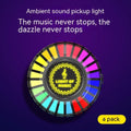 Black desktop magnetic RGB pickup ambience light with ABS housing and 60x60x20cm dimensions