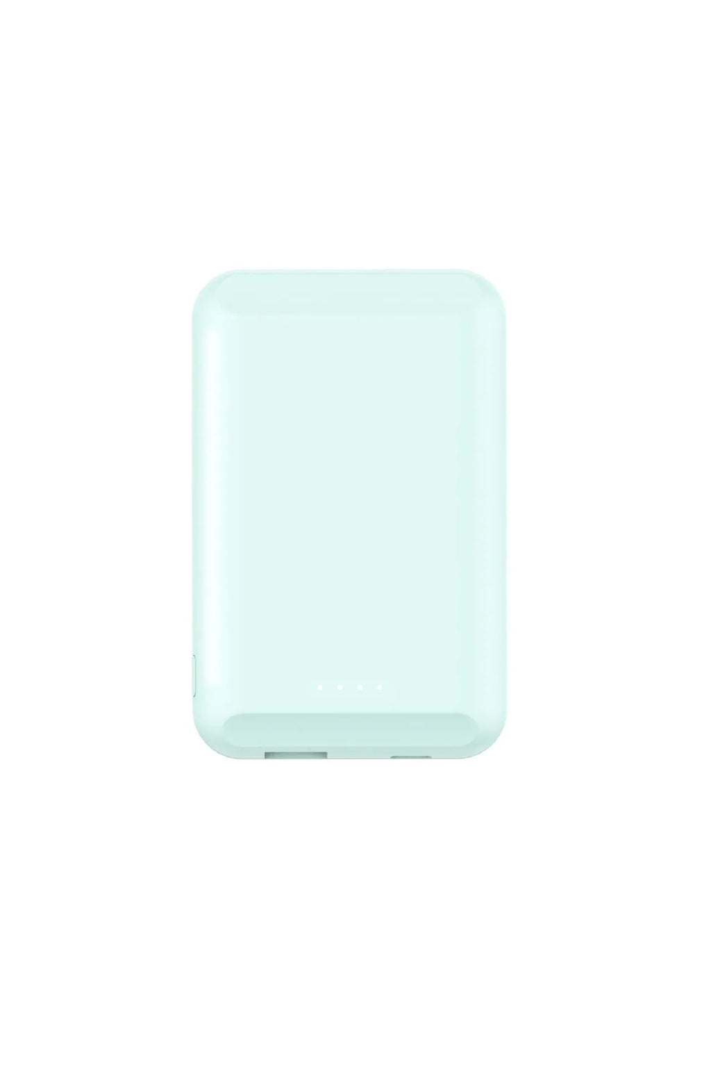 Son magnetic wireless power bank 5000mAh polymer lithium battery plastic shell compact 85x55x12.5mm in black