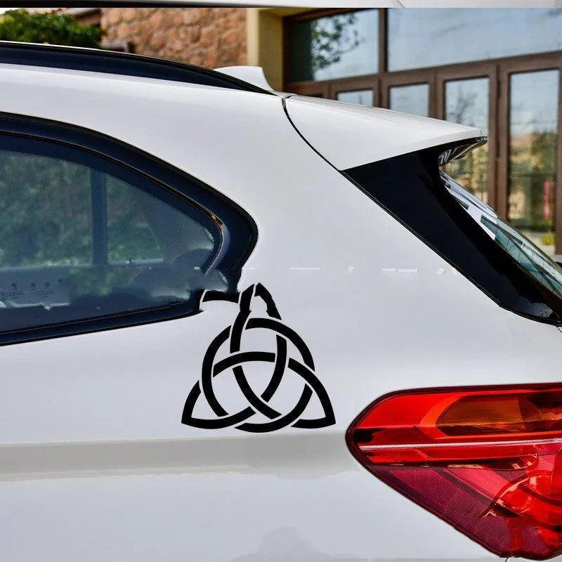 Car body sticker decal for automobile sunscreen and waterproof protection in black, white, or laser colour