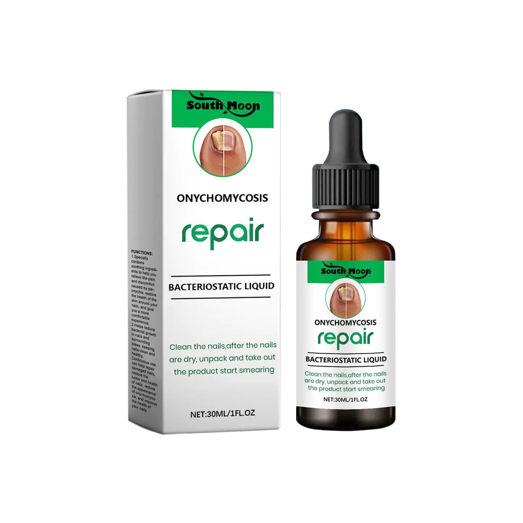 30ml bottle of nail nursing solution for daily gentle cleaning