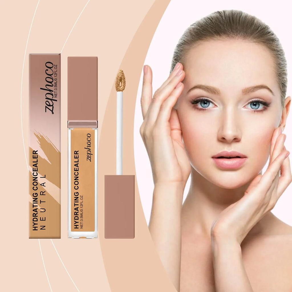 Medium skin moisturising concealer liquid foundation in 3.5ml tube with natural lasting coverage