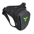 Motorcycle riding crossbody shoulder waist leg bag in Knight style with 1200D Oxford cloth construction