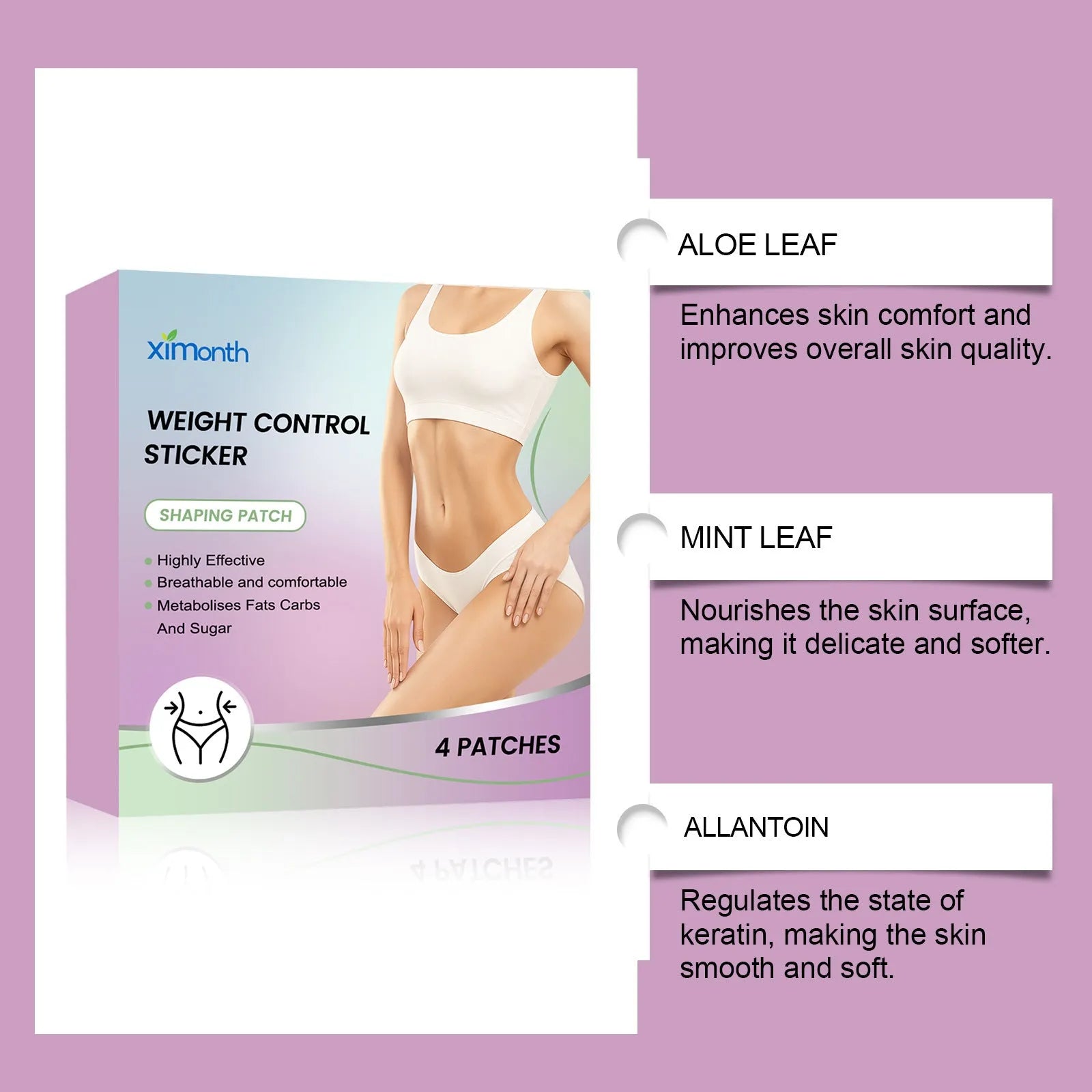 Body Nursing Adhesive Bandage Gentle Care Light pack with microneedle, aloe and mint leaf ingredients, 4 pieces